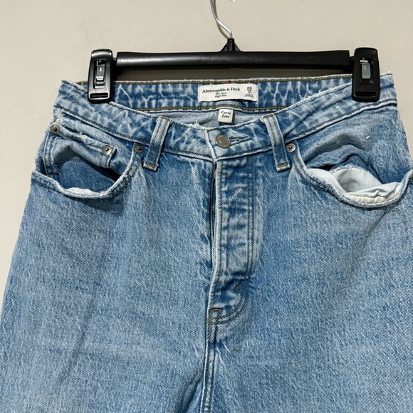 Abercrombie & fitch The Dad High Rise Curve love 26/2 Regular - Picture 2 of 6